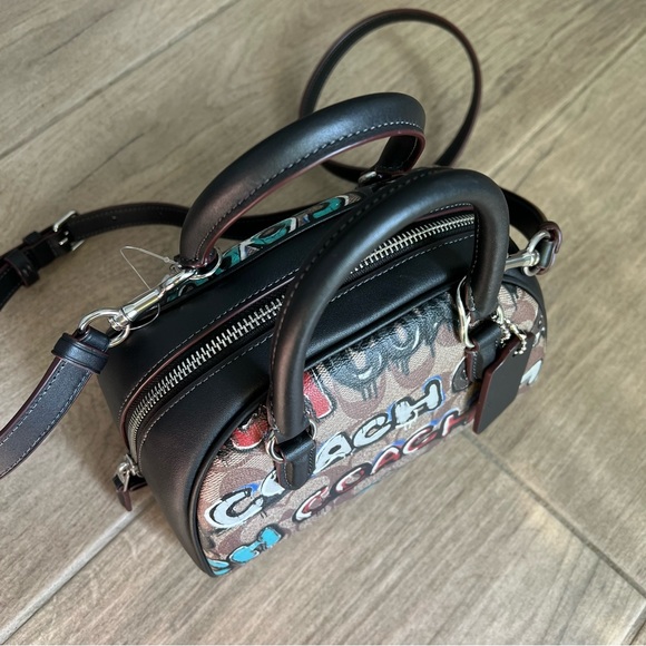 Coach X Mint + Serf Sydney Satchel In Signature Canvas - Picture 6 of 9